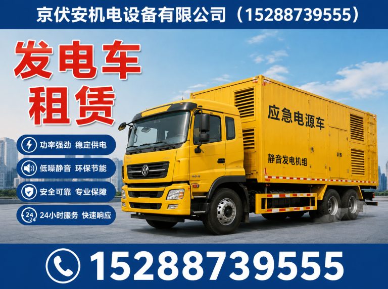 桂林发电车租赁展示图